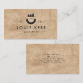 Carte de visite vintage Carpenter Carpenter (Devant / Derrière)