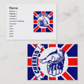 Carte De Visite Vintage Cheerio (Devant / Derrière)