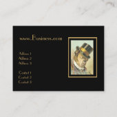 Carte de visite Vintage Chien Groomers (Dos)