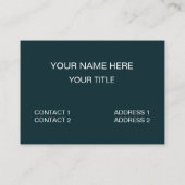 Carte De Visite Vintage Classic Car Auto Mechanic (Dos)