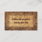 Carte De Visite Vintage Company (Dos)