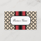 Carte de visite vintage Cream (Devant)