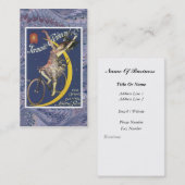 Carte de visite vintage de bicyclette (Devant / Derrière)