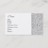 Carte de visite vintage de jeune mariée (Dos)