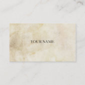 Carte de visite vintage de lavage (Dos)