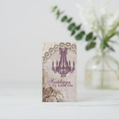 Carte de visite vintage de lustre (Debout devant)