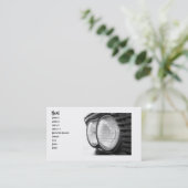 carte de visite vintage de phares de BMW (Debout devant)