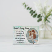 Carte de visite vintage de salon (Debout devant)