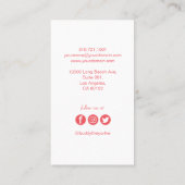 Carte de visite vintage de Yorkshire Terrier - (Dos)