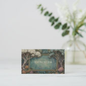 Carte De Visite Vintage Fairytale Ornate Frame (Debout devant)