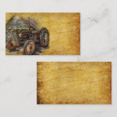 Carte De Visite Vintage Farm (Devant / Derrière)