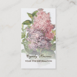 Carte de visite vintage Lilac
