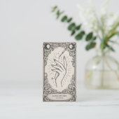 Carte De Visite Vintage Mystical Nail Technician (Debout devant)