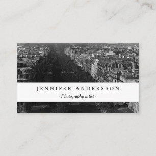 Carte De Visite Vintage Paris Champs-Elysées