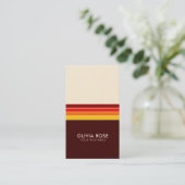 Carte De Visite Vintage rétro trié (Debout devant)