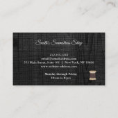 Carte De Visite Vintage Seamstress (Dos)