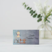 Carte De Visite Vintage Seamstress (Debout devant)