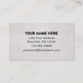 Carte De Visite Vintage Shark Beach King (Dos)