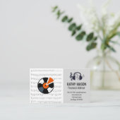 Carte De Visite Vinyl (Debout devant)