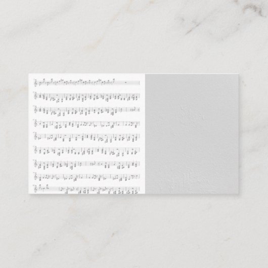 Carte De Visite Vinyl (Dos)