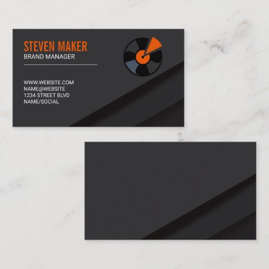 Carte De Visite Vinyl (Devant / Derrière)