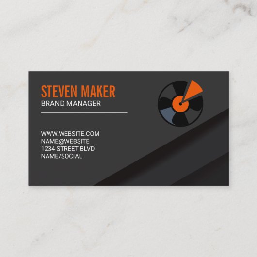 Carte De Visite Vinyl (Devant)