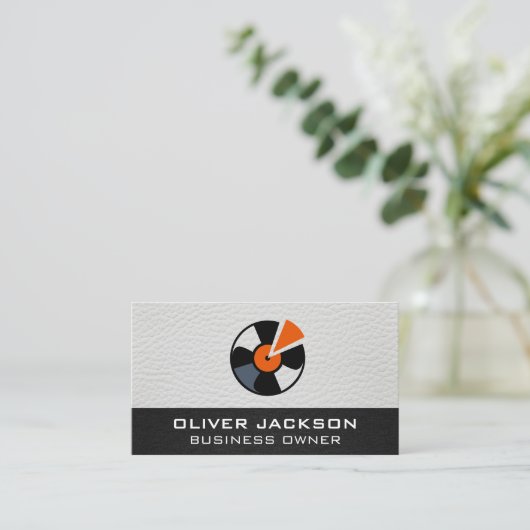 Carte De Visite Vinyl (Debout devant)