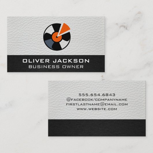 Carte De Visite Vinyl (Devant / Derrière)