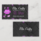 Carte de visite vinyle (Devant / Derrière)