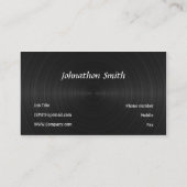 Carte De Visite Vinyle noir (Dos)