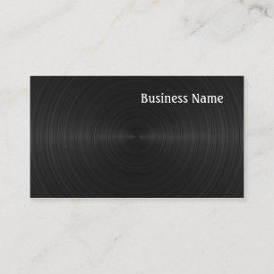 Carte De Visite Vinyle noir