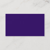 Carte De Visite Violet (Dos)