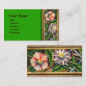 Carte De Visite Violet (Devant / Derrière)