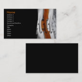 Carte de visite violon (Devant / Derrière)