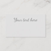 Carte De Visite Violon Abstrait aquarelle (Dos)