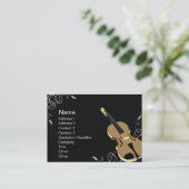 Carte De Visite Violon - Chubby (Debout devant)