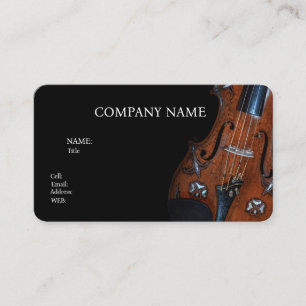Carte de visite VIOLON, MUSICIEN