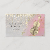 carte de visite violoniste (Devant)