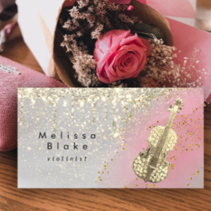 carte de visite violoniste