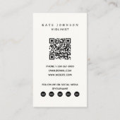 Carte De Visite Violoniste Musicien Vintage Violon Enseignant (Dos)