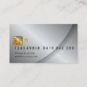 Carte de visite VIP Gold (Dos)