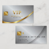 Carte de visite VIP Gold (Devant / Derrière)