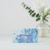 Carte de visite Vip minimaliste moderne d'oxygène (Debout devant)