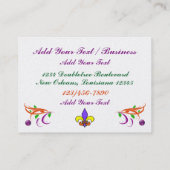 CARTE DE VISITE VIP / Pass / Invitation (Dos)