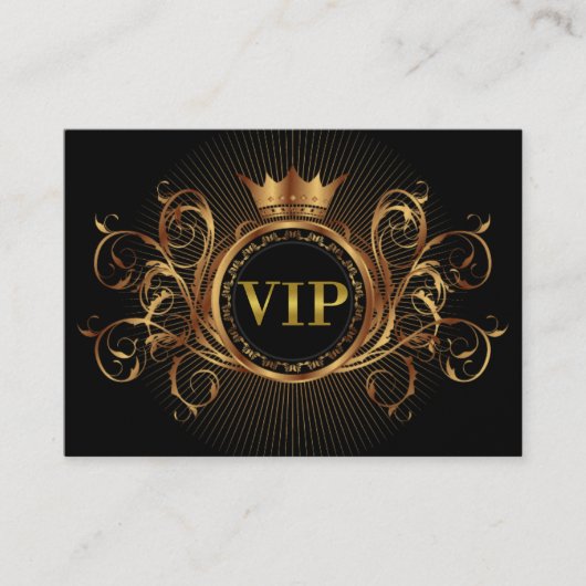 CARTE DE VISITE VIP / Pass / Invitation (Devant)
