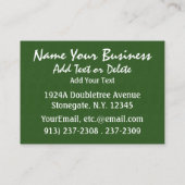 CARTE DE VISITE VIP - SRF (Dos)