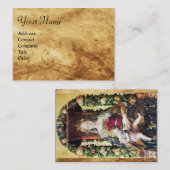 Carte De Visite VIRGIN AVEC Parchemin D'ENFANT (Devant / Derrière)