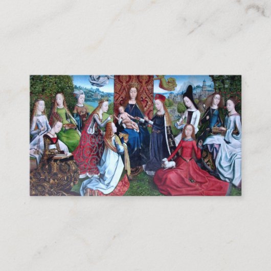 Carte De Visite Virgo inter Virgines (M 070) (Devant)