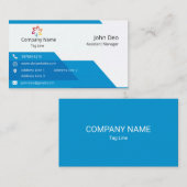 Carte de visite "VirtualCard Shop : Elevez votre O (Devant / Derrière)