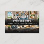 Carte de visite virtuelle EventSphere Connectez-vo (Dos)
